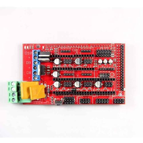 Shield Ramps 1.4 Arduino Mega + 4 Driver A4988 3d Printer