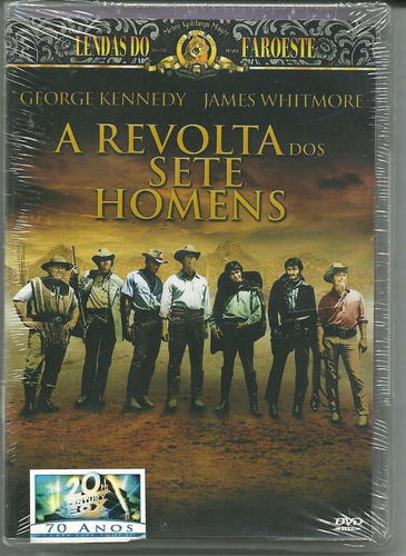 Dvd - A Revolta Dos Sete Homens , Lacrado | Parcelamento sem juros