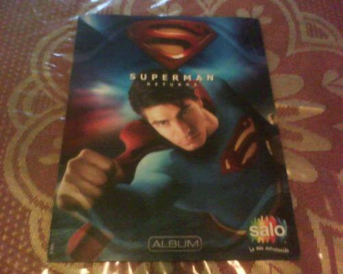 Album De Figuritas Superman Incomplet,ed. Chilena