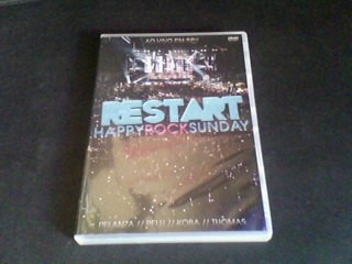 Dvd Restarte - Happy Rock Sunday (ao Vivo Em São Paulo)