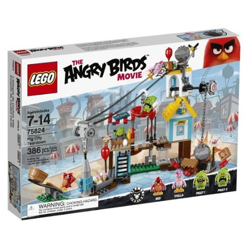 Lego Angry Birds Mod 75824 Pig City Teardown Invasion 386 Ps