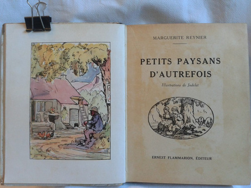 Imagen 3 de 6 de Petits Paysans D Autrefois Marguerit Reynier 1928 Flammarion