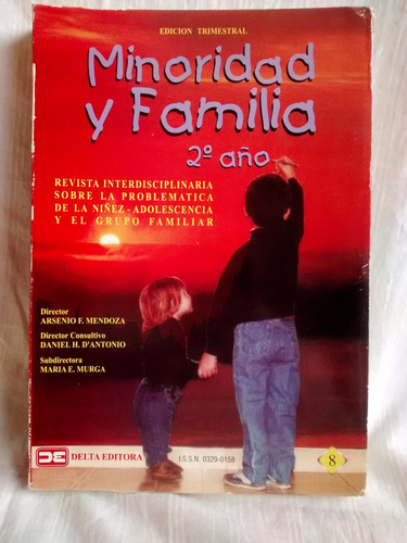 Imagen 1 de 5 de Revista Minoridad Y Familia 2 Año Nº8 Arsenio Mendoza Delta