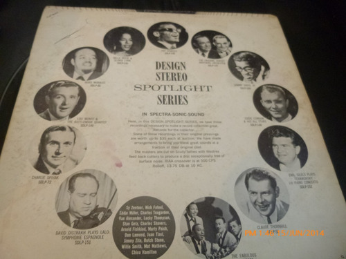 Vinilo Lp De Sammy Davis Jr Spotlight On (u36