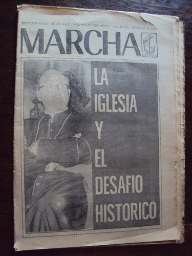 Semanario Marcha 1969 Diario Quijano. Izquierda