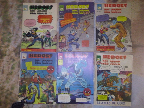 Comics Heroes Del Oeste  Edit. La Prensa- Años 60