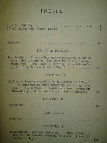Política Liberal Bajo Tiranía De Rosas José Manuel Estrada