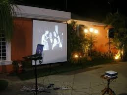 Alquiler Proyector, Pantalla Gigante, Karaoke, Luces
