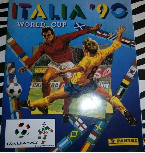 Promoçao Pre Copa Do Mundo Album Italia 90 Panini Original