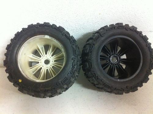 Rc 4 Llantast Y4rin Monster Truck Proline Negro Y Plata 17m (Usado)