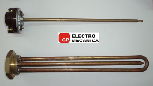 Imagen 5 de 10 de Resistencia Con Termostato Para Termotanque Electrico 1500w