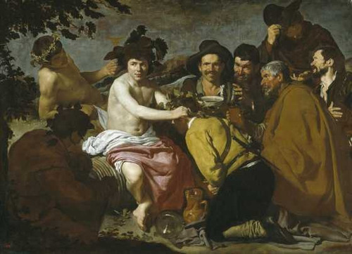 El Triunfo De Baco - Diego Velázquez - Lamina 45 X 30 Cm.