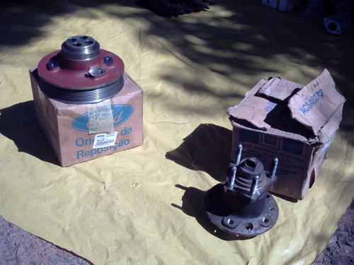Polia Virabrequim Motor Mwm X10 6c Original Ford Caminhão 98