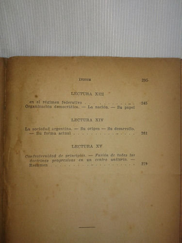 Política Liberal Bajo Tiranía De Rosas José Manuel Estrada