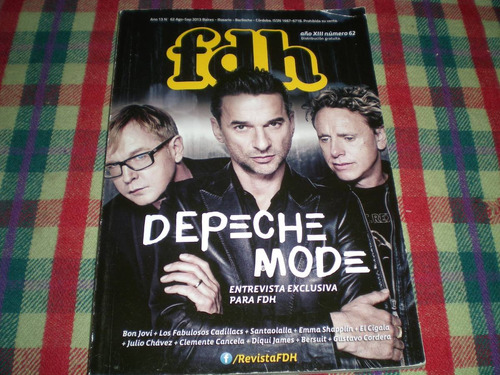 Revista Fdh Tapa Depeche Mode