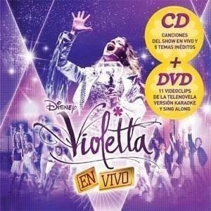 Violetta En Vivo ( Cd + Dvd ) - Los Chiquibum