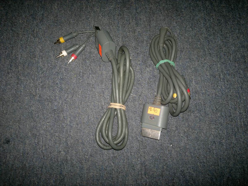 Cables De Audio Y Video Para Xbox 360 De 3 Puntas,checalo