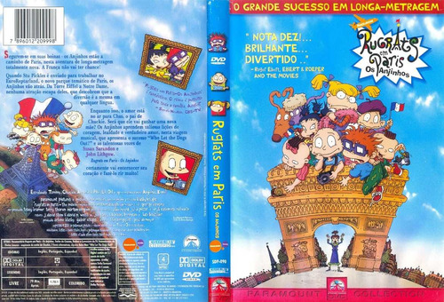 Dvd Rugrats Em Paris Os Anjinhos