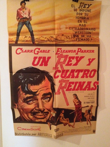 Afiches De Cine - Un Rey Y Cuatro Reinas