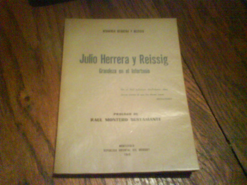 J. Herrera Y Reissig. Grandeza En El Infortunio (biografía)