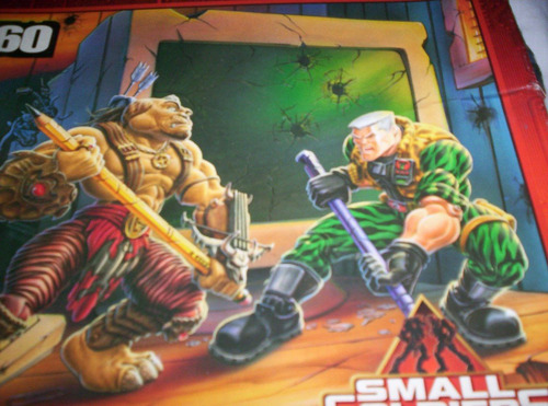 Antiguo Rompecabezas Pequeños Guerreros Retro Falta 1 Pieza