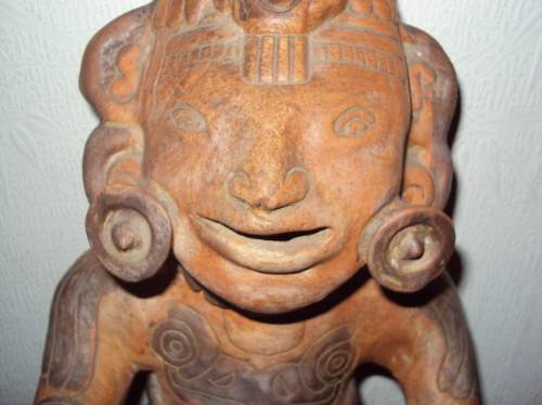 Figura De Ceramica  Maya