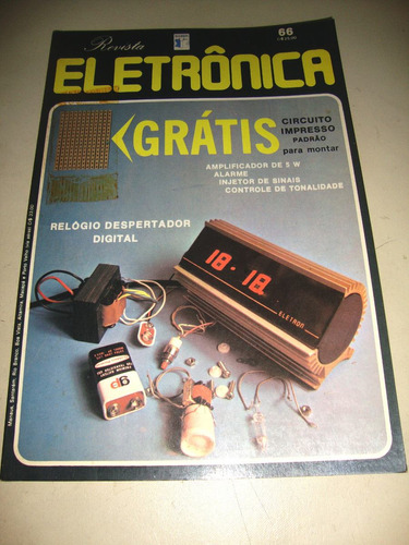 Revista Saber Eletrônica Nº 66 Fevereio 1978. Veja As Fotos!