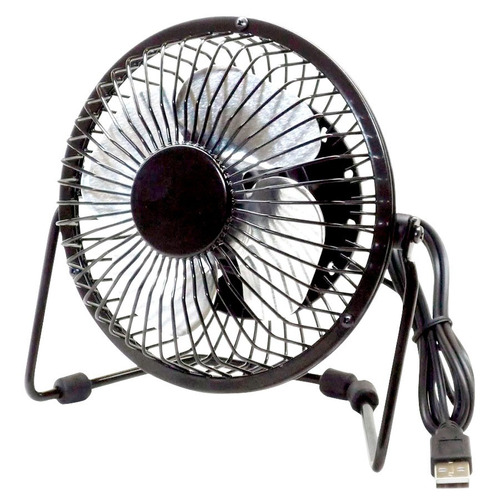 Mini Ventilador Usb Cuerpo Y Aspas De Metal En Oferta Loi