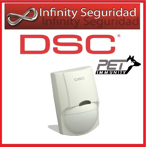 Sensor Detector De Movimiento Infrarrojo Dsc Lc100 Pi