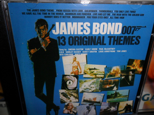 Cd James Bond : 13 Original Themes  