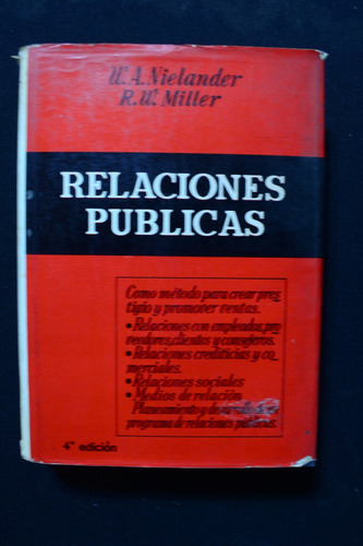 Relaciones Publicas W A Nielander R W Miller