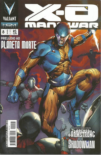 X-o Manowar 08 - Hqm 8 - Bonellihq Cx75 G19