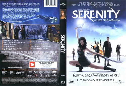 Dvd Serenety A Luta Pelo Amanha Filme De Joss Whedon