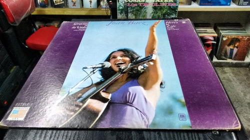 Lp Joan Baez Here To Life En Formato Acetato,long Play