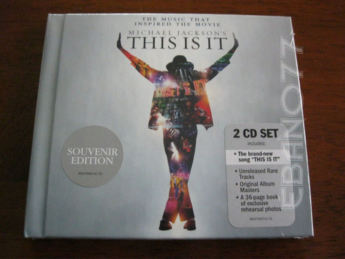 Michael Jackson : This Is It ~ 2 Cd Deluxe Edition Imported