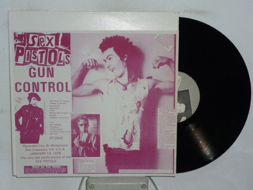 Sex Pistols Gun Control Vinilo Importado