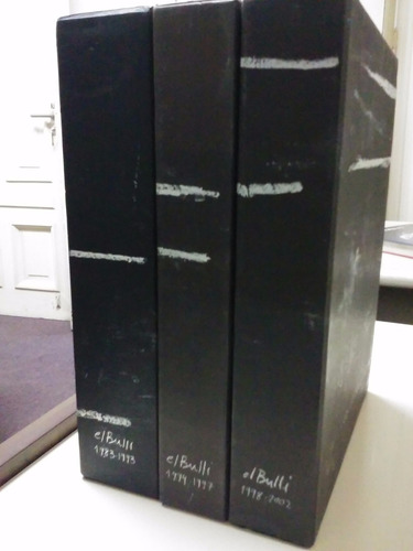 El Bulli Coleccion 1, 2 Y 3 - 1983 - 2002 - Cocina Gourmet