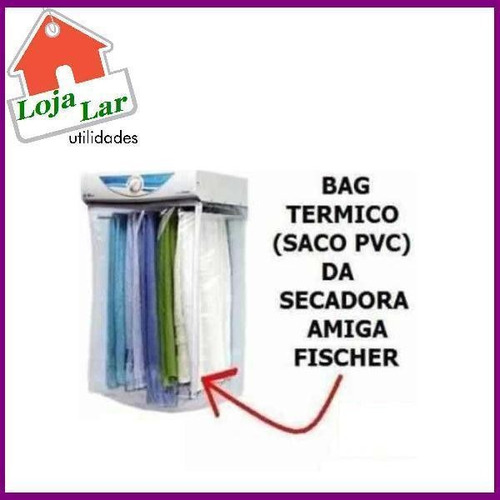 Secadora Fischer Amiga - Saco Plastico Reposicao Original