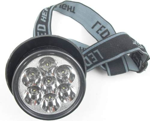 Linterna De 7 Led Caza Pesca Supervivencia