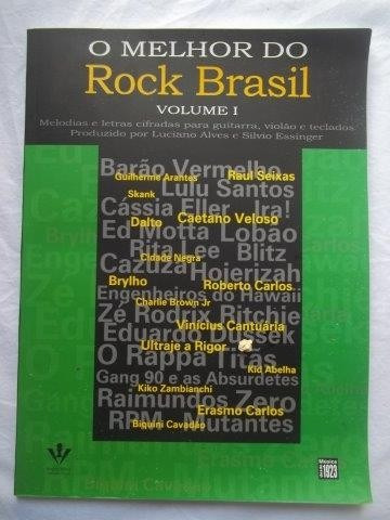 * Livro O Melhor Do Rock  Brasil - Música