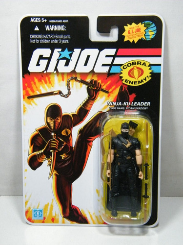 Storm Shadow Ninja-ku Leader Gi Joe 25th Sellado Cobra