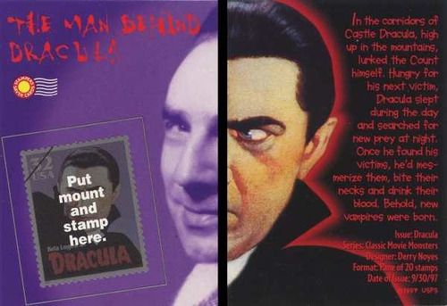 Cine - Bela Lugosi - Dracula - Lamina 45 X 30 Cm.