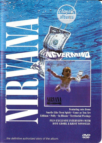 Dvd Original Nirvana Nevermind Smells Like Teen Spirit Polly
