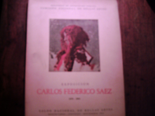 Catálogo Exposición Carlos Federico Sáez