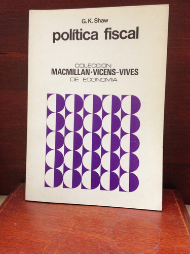 Politica Fiscal - G. K. Shaw