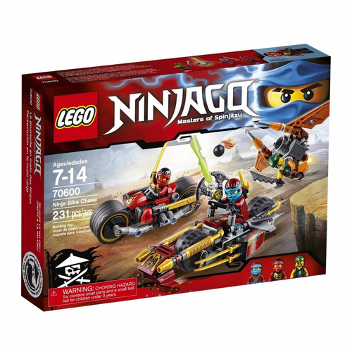 Lego Ninjago, Persecucion En Moto