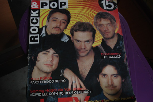 Revista Rock & Pop Con La Ley Numero 15