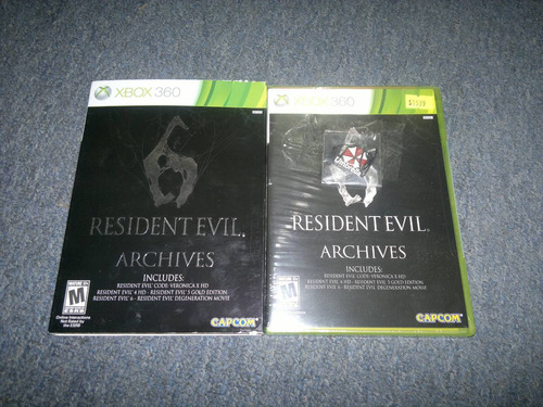 Resident Evil 6 Archives Nuevo Para Xbox 360,excelente