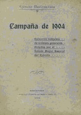 Revolucion Saravia 1904 Coleccion Ordenes Ejercito Saravia