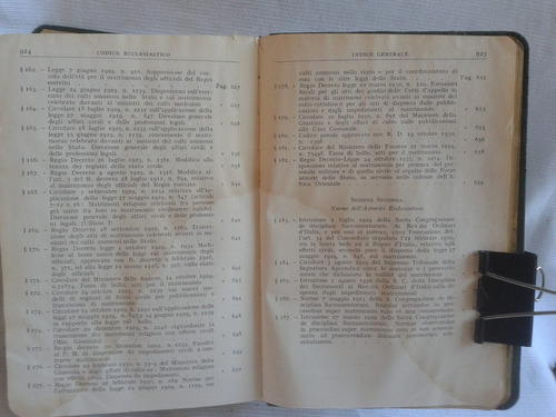 Imagen 5 de 5 de Codice Ecclesiastico Bertola-jemolo Cedam 1937 En Italiano
